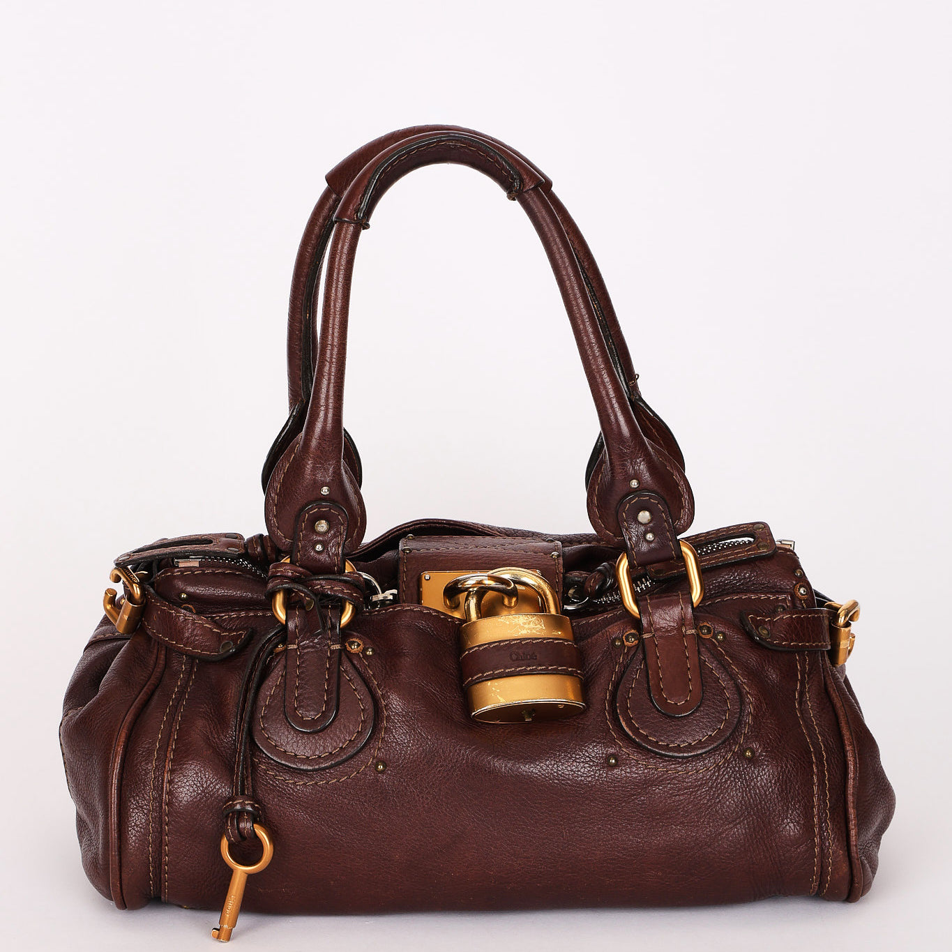 Chloe Medium Paddington Bag Brown