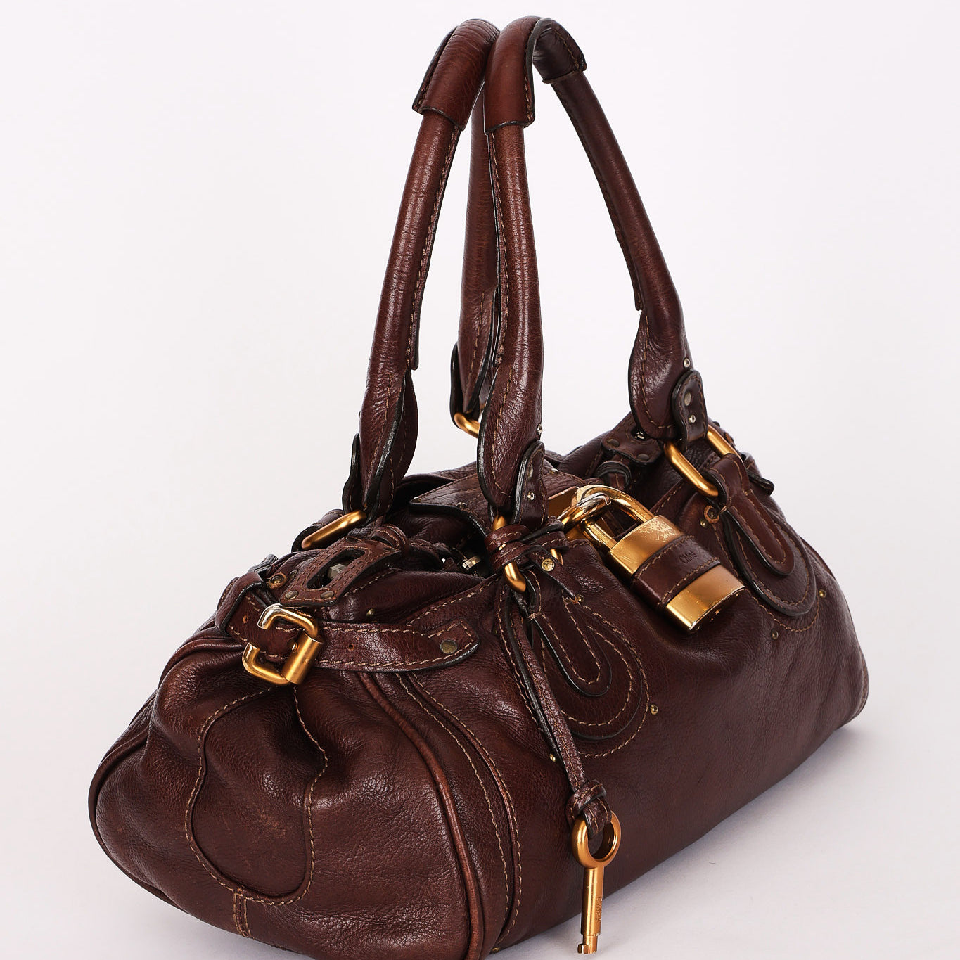 Chloe Medium Paddington Bag Brown