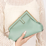 Fendi First Clutch Seafoam Green