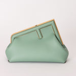 Fendi First Clutch Seafoam Green