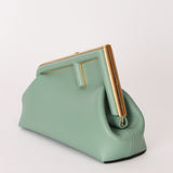 Fendi First Clutch Seafoam Green