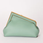 Fendi First Clutch Seafoam Green