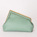 Fendi First Clutch Seafoam Green