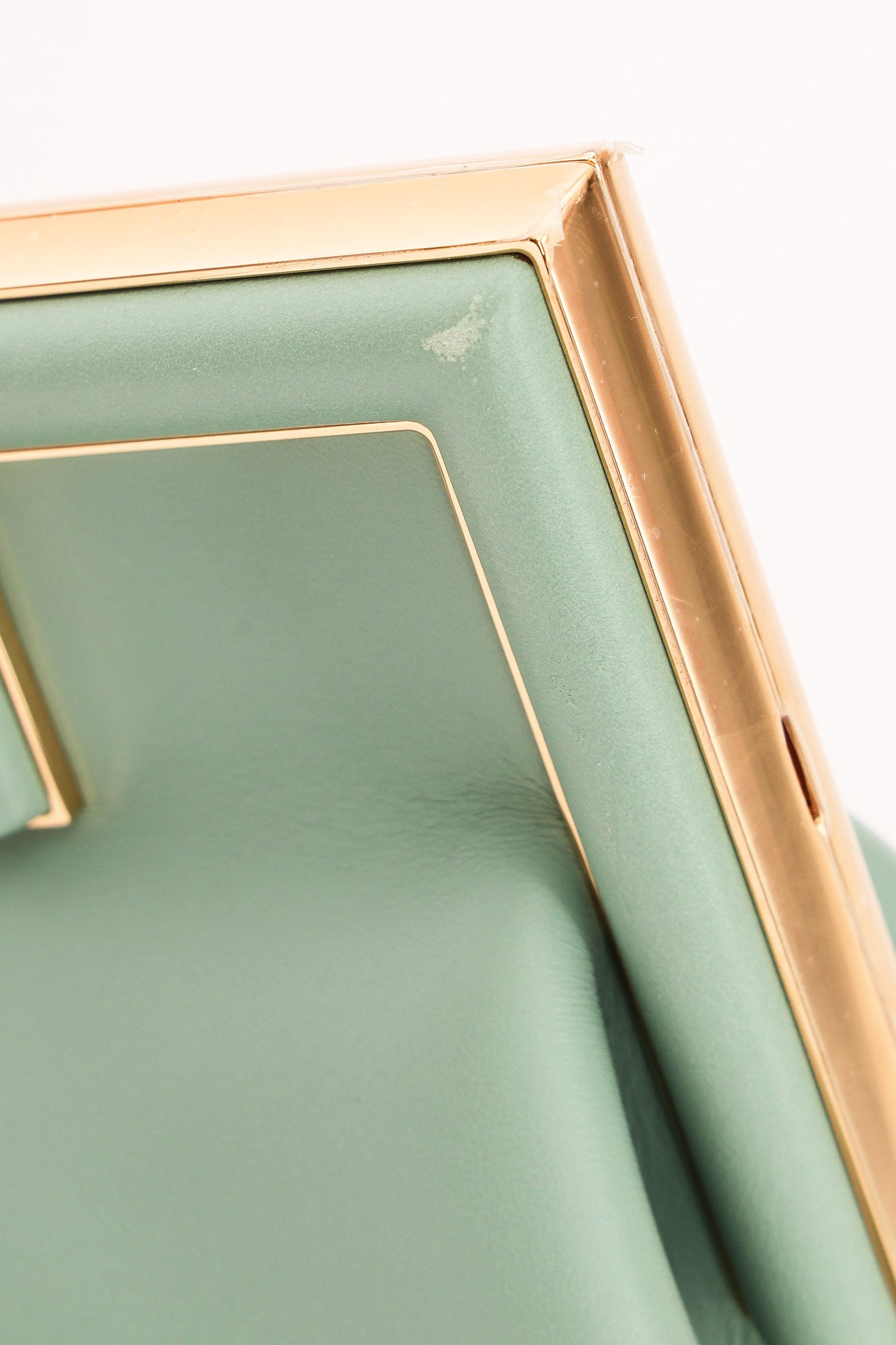 Fendi First Clutch Seafoam Green