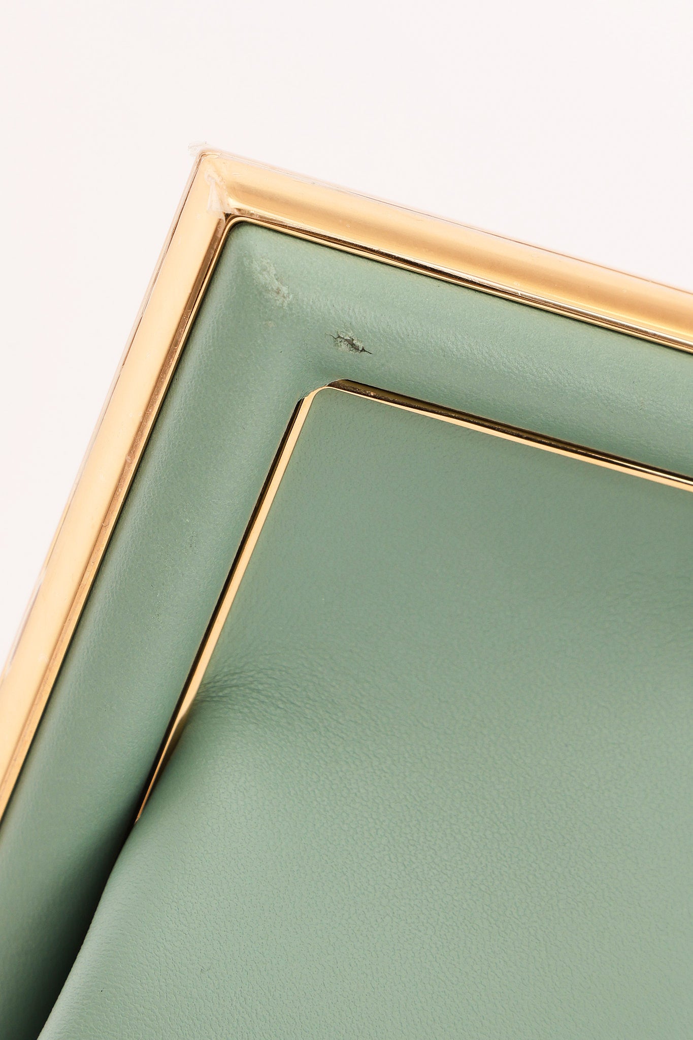 Fendi First Clutch Seafoam Green