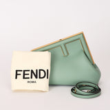 Fendi First Clutch Seafoam Green