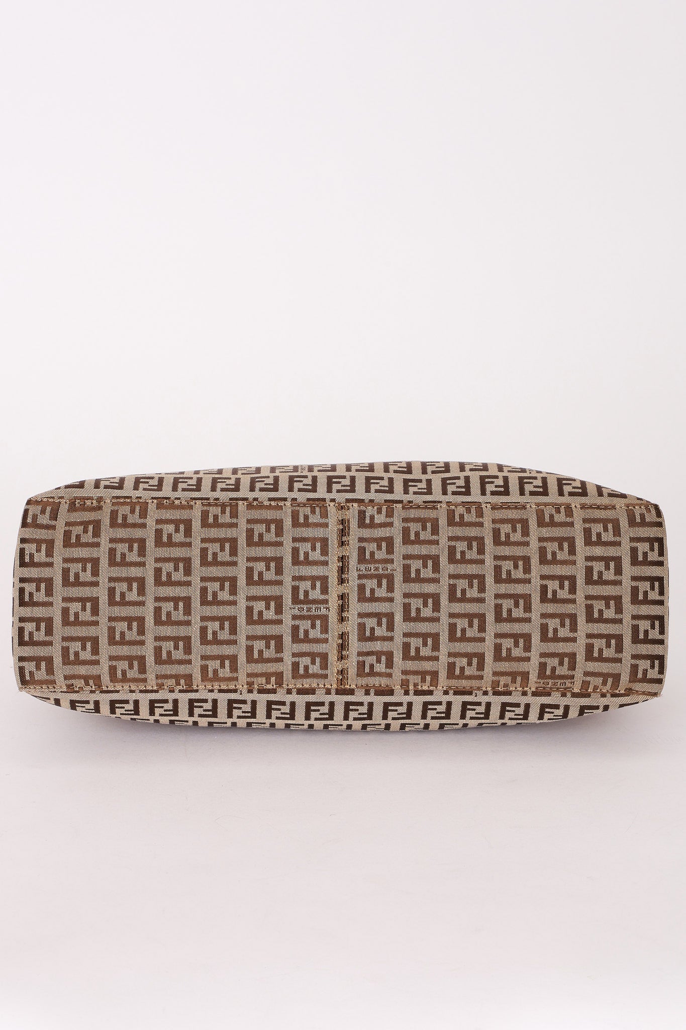 Fendi Zucchino Baguette Shoulder Bag