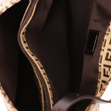 Fendi Zucchino Baguette Shoulder Bag