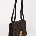 Fendi Zucca Envelope Flap Shoulder Bag