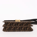 Fendi Zucca Envelope Flap Shoulder Bag