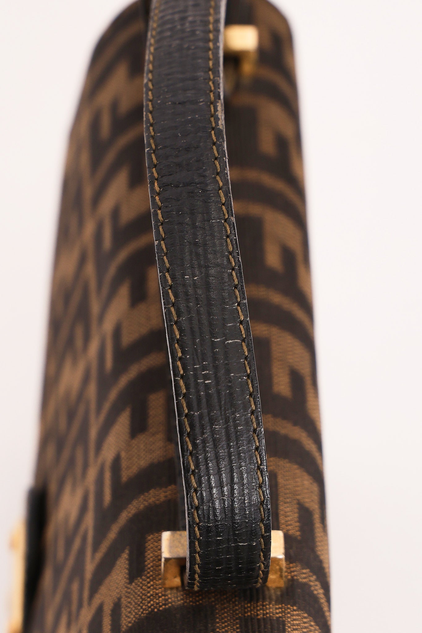 Fendi Zucca Envelope Flap Shoulder Bag