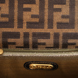 Fendi Zucca Envelope Flap Shoulder Bag