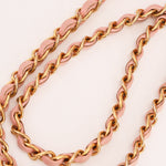 Chanel Mini Square Flap Pink Caviar 24K GP