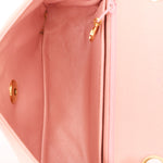 Chanel Mini Square Flap Pink Caviar 24K GP