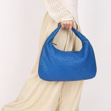 Bottega Veneta Intrecciato Small Hobo Cobalt Blue