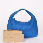 Bottega Veneta Intrecciato Small Hobo Cobalt Blue