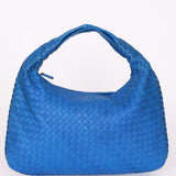 Bottega Veneta Intrecciato Small Hobo Cobalt Blue