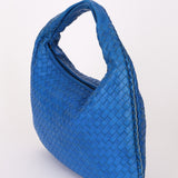 Bottega Veneta Intrecciato Small Hobo Cobalt Blue