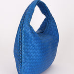 Bottega Veneta Intrecciato Small Hobo Cobalt Blue