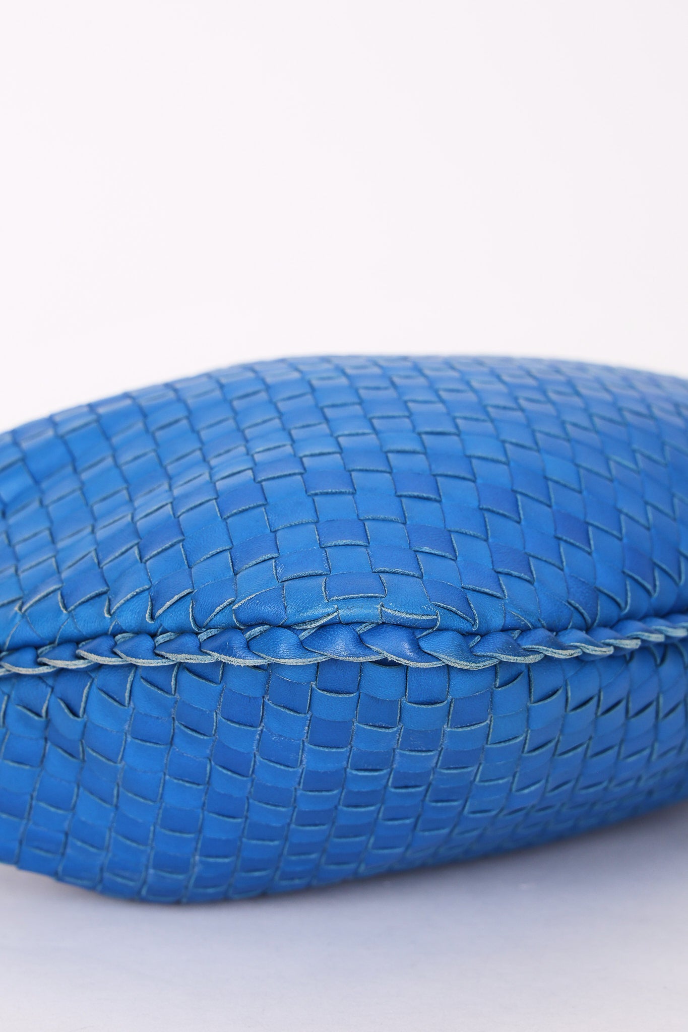 Bottega Veneta Intrecciato Small Hobo Cobalt Blue