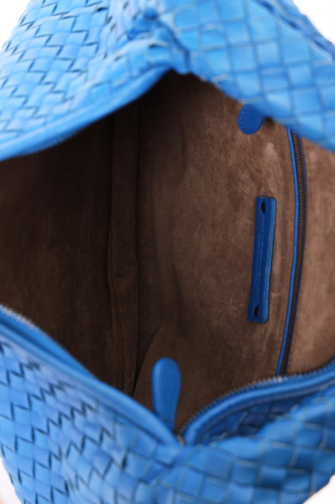Bottega Veneta Intrecciato Small Hobo Cobalt Blue