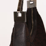 Gucci Monogram Pleated Shoulder Bag