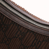 Gucci Monogram Pleated Shoulder Bag