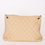 Chanel Easy Zip Tote Beige Caviar SHW