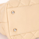 Chanel Easy Zip Tote Beige Caviar SHW