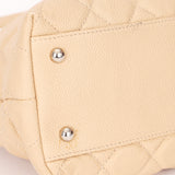 Chanel Easy Zip Tote Beige Caviar SHW