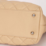Chanel Easy Zip Tote Beige Caviar SHW