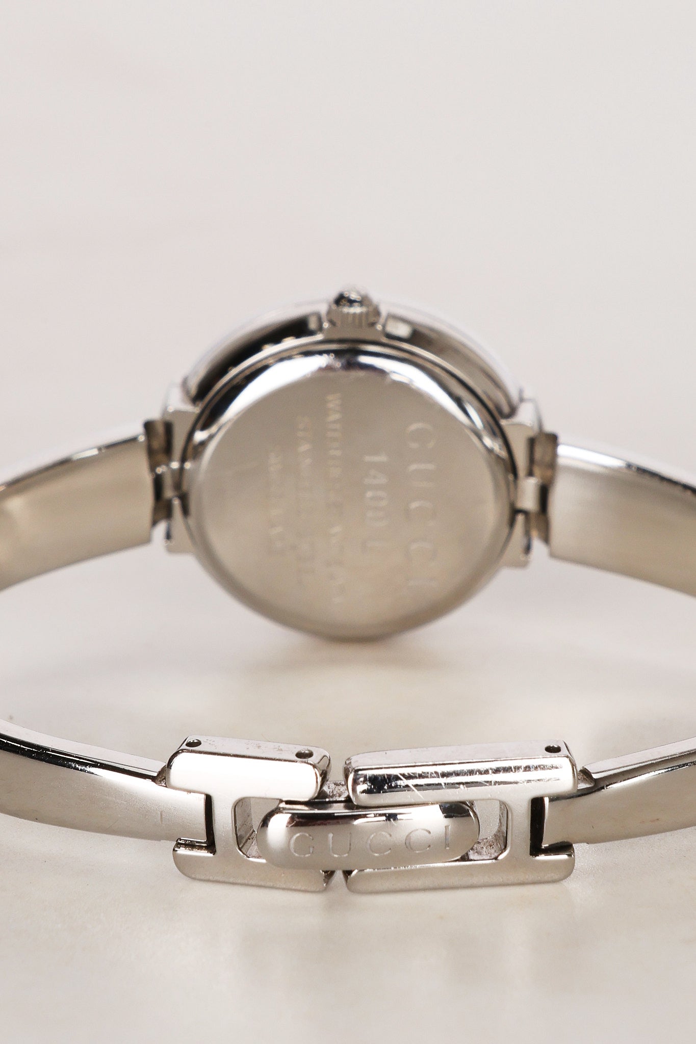 Gucci 1400L Monogram Bangle Watch 26mm