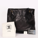Chanel Tote Black Lambskin GHW
