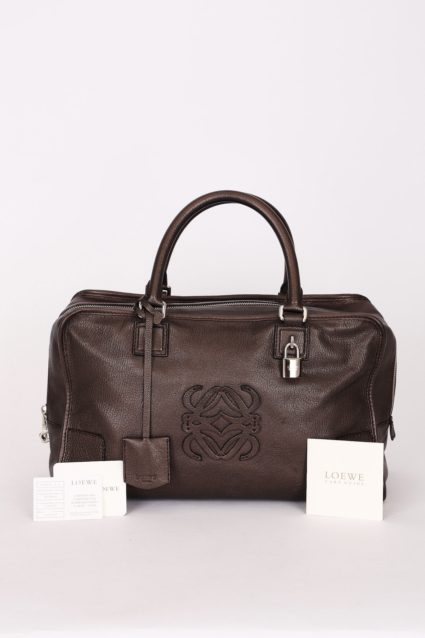 Loewe Amazona 36 Dark Metallic Bronze