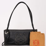 Loewe Double Sided Anagram Stitched Shoulder Bag