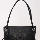Loewe Double Sided Anagram Stitched Shoulder Bag