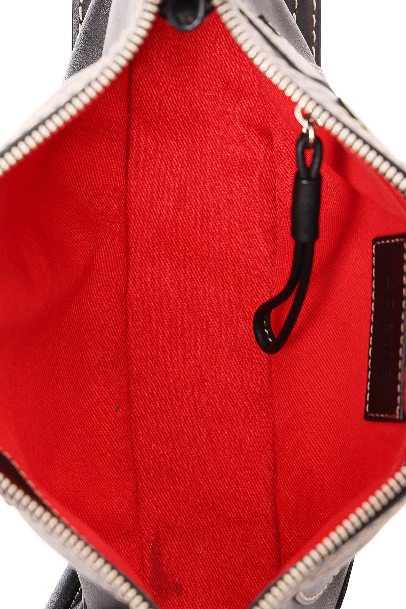 Loewe Double Sided Anagram Stitched Shoulder Bag