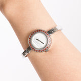 Gucci 105 Stainless Steel and Crystal Watch 26mm