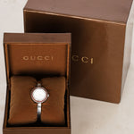 Gucci 105 Stainless Steel and Crystal Watch 26mm