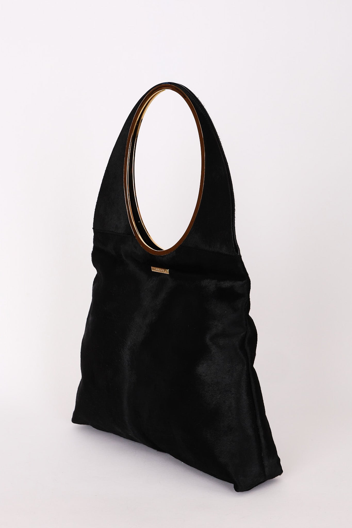 Gucci by Tom Ford Ponyhair Oversized Runway Shoulder Bag