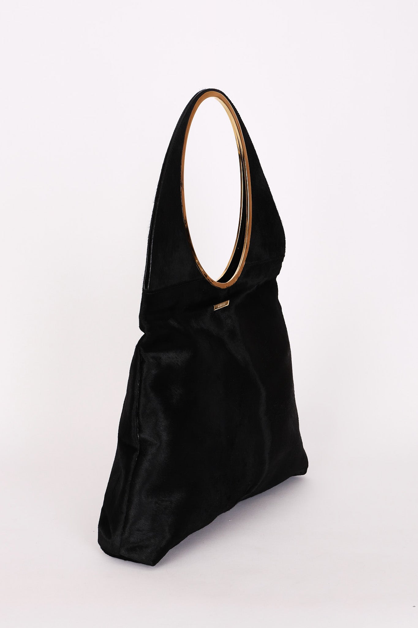 Gucci by Tom Ford Ponyhair Oversized Runway Shoulder Bag