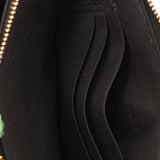 Chanel Double Zip Clutch with Chain Black Calfskin AGHW