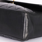 Chanel Maxi CC Timeless Single Flap Black Lambskin 1993 24K GP - Drop 52