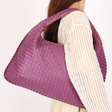 Bottega Veneta Intrecciato Large Hobo Purple