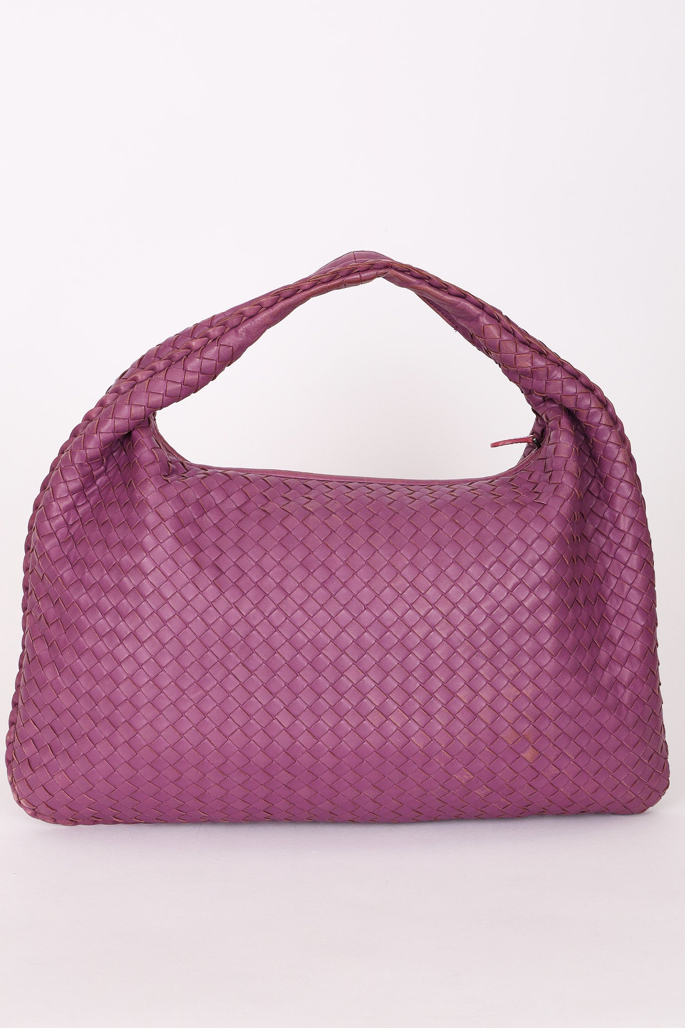 Bottega Veneta Intrecciato Large Hobo Purple