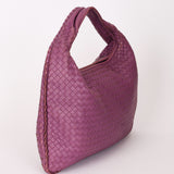 Bottega Veneta Intrecciato Large Hobo Purple