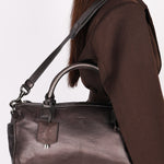 Loewe Amazona Boston Bag Metallic Bronze