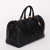 Chanel Timeless Boston Bag Black Caviar 24K GP