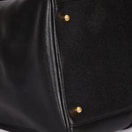 Chanel Timeless Boston Bag Black Caviar 24K GP