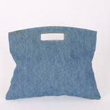 Chanel Denim Fold Over Clutch